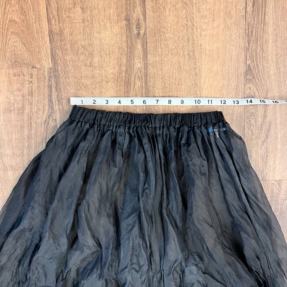 Planet Sheer Black Tulip bottom Skirt - Picture 4 of 8